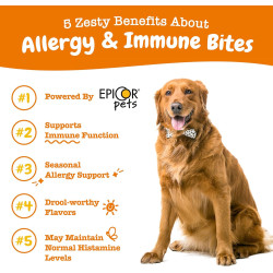 Suplemento inmune a las alergias para perros | Suplemento de mascotas para alergias