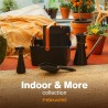 Fiskars Juego de cuchara y cepillo para plantar tierra