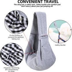 Transportador para perros Bolsa transportadora de mascotas on bolsa extra multifuncional