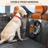 PROZAR Funda de asiento de automóvil para perros | Funda de asientos de mascotas para vehiculos