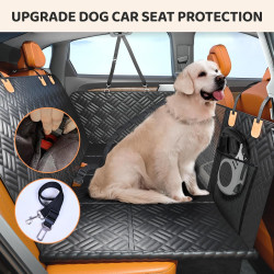PROZAR Funda de asiento de automóvil para perros | Funda de asientos de mascotas para vehiculos