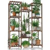 Bamworld Soporte para plantas de interior y exterior