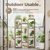 Bamworld Soporte para plantas de interior y exterior