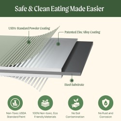 Vego garden Kit de cama de jardín | Metal  resistente y de diferentes tamaños