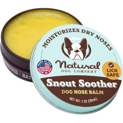 Natural Dog Company Snout - Bálsamo calmante | Balsamo para el cuidado de la nariz de mascotas