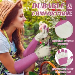 HANDLANDY - Guantes de jardinería | A prueba de espinas y transpirable