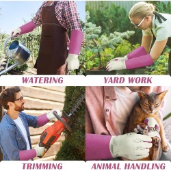HANDLANDY - Guantes de jardinería | A prueba de espinas y transpirable