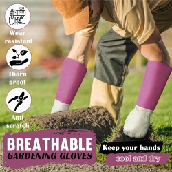 HANDLANDY - Guantes de jardinería | A prueba de espinas y transpirable