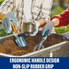 Aimerla Juego de 9 herramientas de jardinería