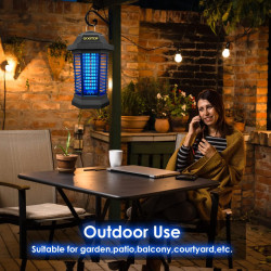 GOOTOP Exterminador de insectos | Trampa electrica para todo tipos de insectos