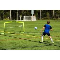 Franklin Sports Blackhawk Portería de fútbol para patio trasero