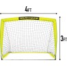 Franklin Sports Blackhawk Portería de fútbol para patio trasero