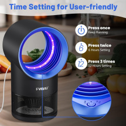 Trampa para moscas para interiores | Con luz negra que atrae los insectos