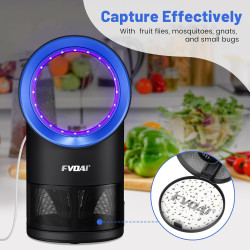 Trampa para moscas para interiores | Con luz negra que atrae los insectos