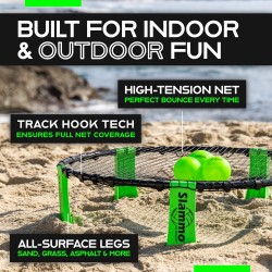 Set de juego Gosports Slammo | De alta calidad con 3 pelotas incluidas