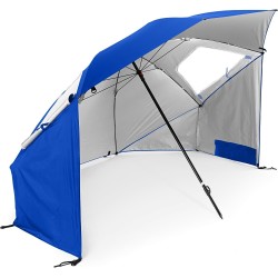 Sport-Brella Super-Brella SPF 50+ Sun and Rain Canopy Umbrella for Camping