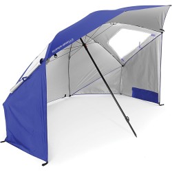 Sport-Brella Super-Brella SPF 50+ Sun and Rain Canopy Umbrella for Camping