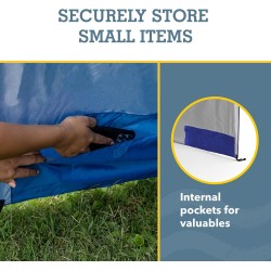 Sport-Brella Super-Brella SPF 50+ Sun and Rain Canopy Umbrella for Camping