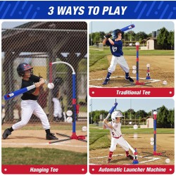 Juego de béisbol 3 en 1 | Para niños de 3 a 5 años