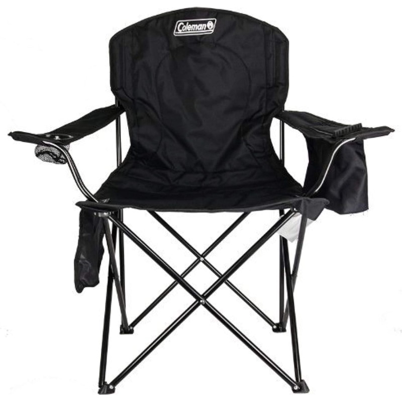 Silla de camping portátil Coleman con hielera para 4 latas Silla de camping portátil Coleman con hielera para 4 latas