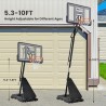 Aro de baloncesto para exteriores
