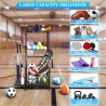 Organizador de garaje para equipos deportivos DUDUXI