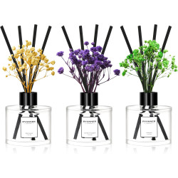 Juego de 3 difusores de varillas | Ambientadores de varillas para estantes