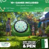 SWOOC Games - Bull Chipper | Con bolas de golf adherible y mas de 6 pies de alto