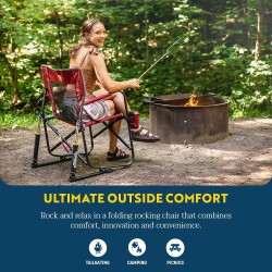Silla mecedora de camping GCI OUTDOOR Freestyle