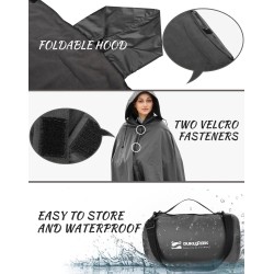 FANCYWING - Manta de forro polar impermeable y resistente al viento portatil