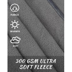 FANCYWING - Manta de forro polar impermeable y resistente al viento portatil