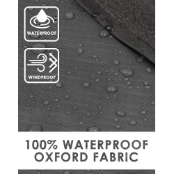 FANCYWING - Manta de forro polar impermeable y resistente al viento portatil