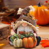 Hodao Decoración de gnomos | Decoracion de gnomo con calabazas echa a mano