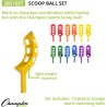 Juego de pelota Scoop Ball de Champion Sports | Juego para camping o playa