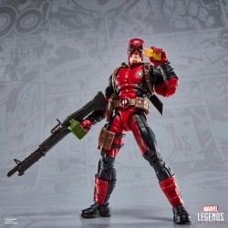 Marvel Legends Maximum Series Deadpool | Figura articulada con accesorios