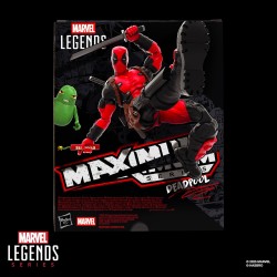 Marvel Legends Maximum Series Deadpool | Figura articulada con accesorios