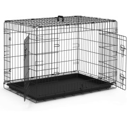 VOUNOT Jaula portátil para mascotas | Jaula plegable y portatil para mascotas