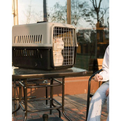 Transportador de viaje para mascotas | Transportador de mascotas con agujeros para respirar y facil de abrir