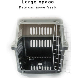 Transportador de viaje para mascotas | Transportador de mascotas con agujeros para respirar y facil de abrir