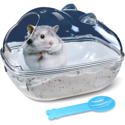 Bañera de hámster | Bañera lavable de arena para hamster