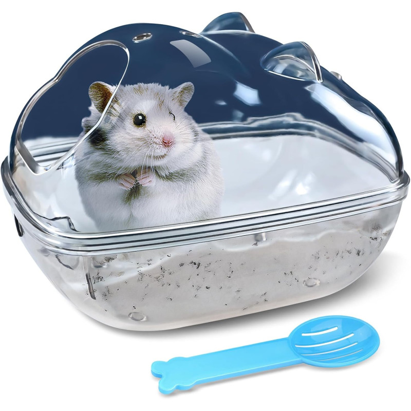 Bañera de hámster | Bañera lavable de arena para hamster