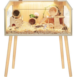 Prolee Jaula para hámster con patas | Jaula a prueba de mordiscos y espaciosa