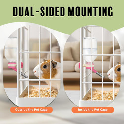 Dispensador Choco Nose de agua para mascotas | Dispensador de agua para hamsters a prueba de fugas