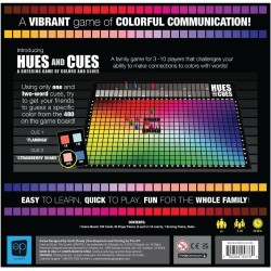 HUES and CUES | Juego de adivinanzas de colores vibrantes familiar
