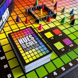 HUES and CUES | Juego de adivinanzas de colores vibrantes familiar