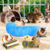Kyouki Hamster Toys - Juego de juguetes de hamsters | Para aliviar estres en hamsters, conejos o cuys