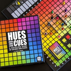 HUES and CUES | Juego de adivinanzas de colores vibrantes familiar