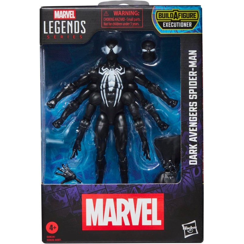 Marvel Serie Legends Dark Avengers Spider-Man | Dark avengers figura coleccionable Marvel Serie Legends Dark Avengers Spider-Man | Dark avengers figura coleccionable