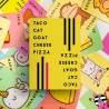 Juego de cartas Taco Cat Goat Cheese Pizza