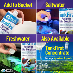 TankFirst - Acondicionador de agua completo para acuario | Acondicionador de agua ideal para peceras